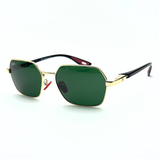 Ray-Ban RB3857 - (Gold Frame / Green Lens)