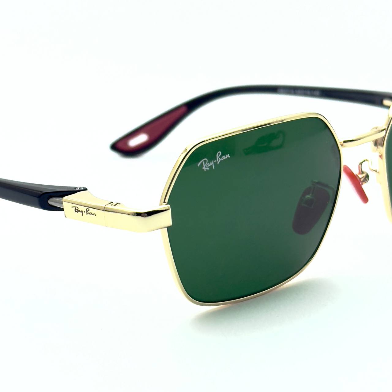 Ray-Ban RB3857 - (Gold Frame / Green Lens)