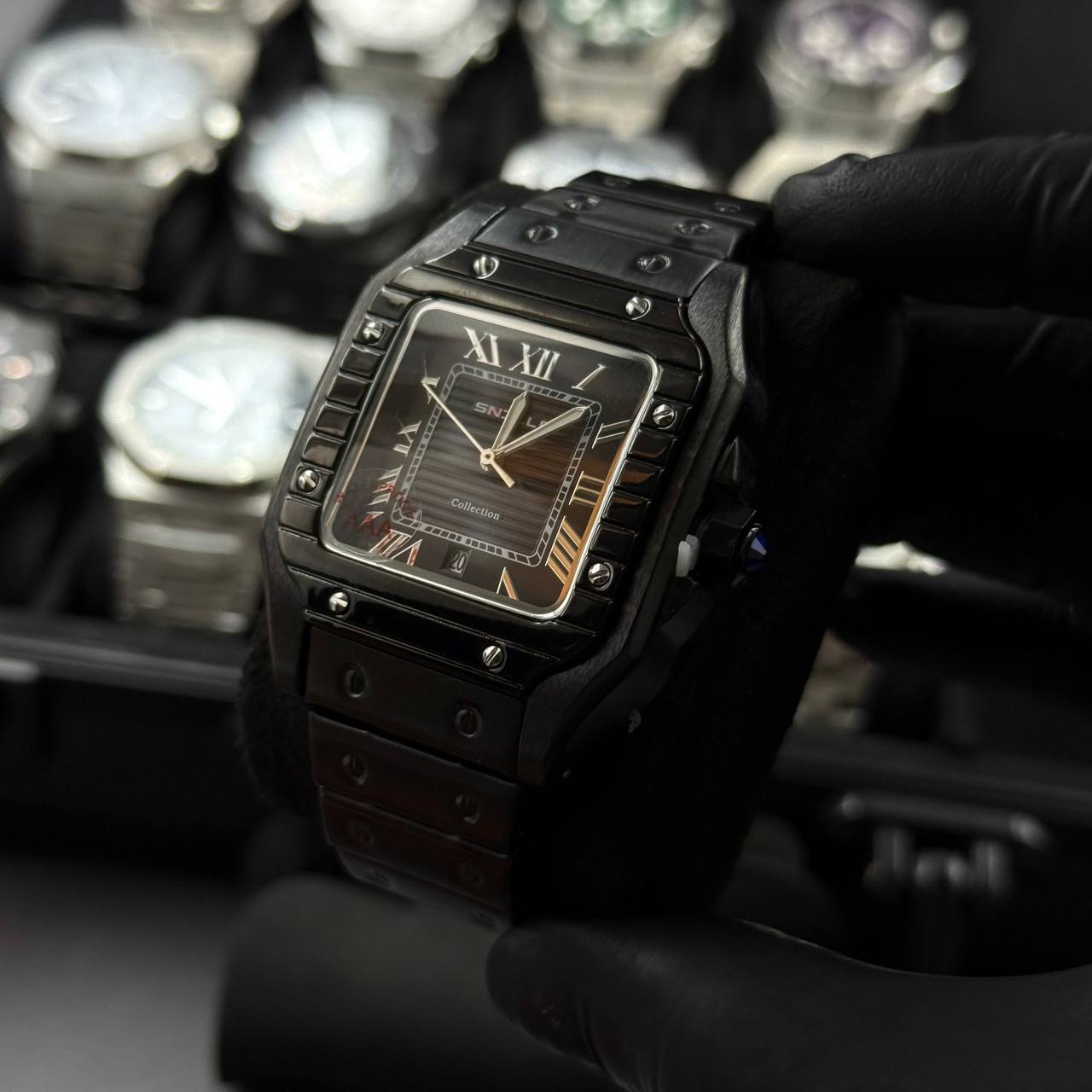 Snille Noir Roman Steel