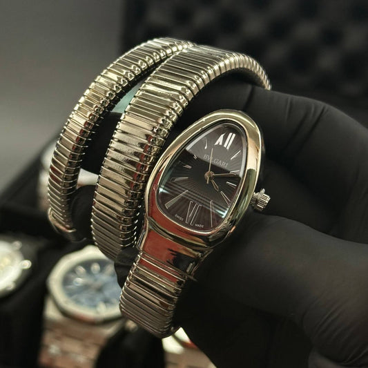 Bvlgari Sleek Black Steel