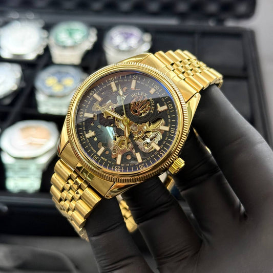 Rolex Skeleton Jubilee Gold