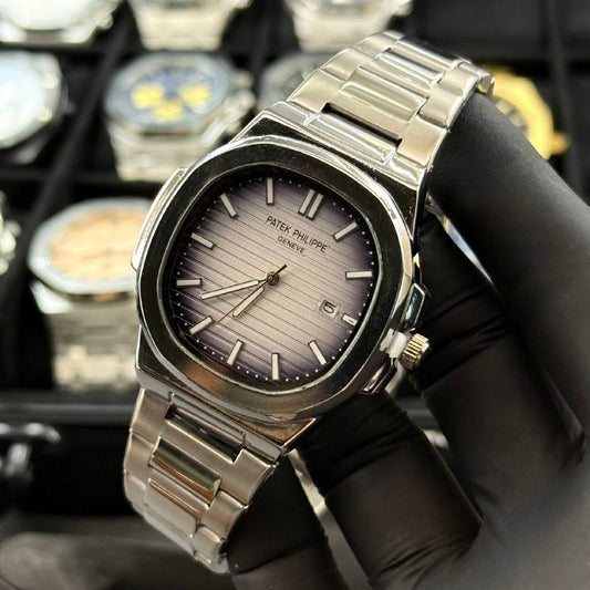 Patek Philippe Nautilus Frost Silver