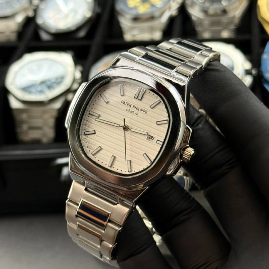 Patek Philippe Nautilus White Dial