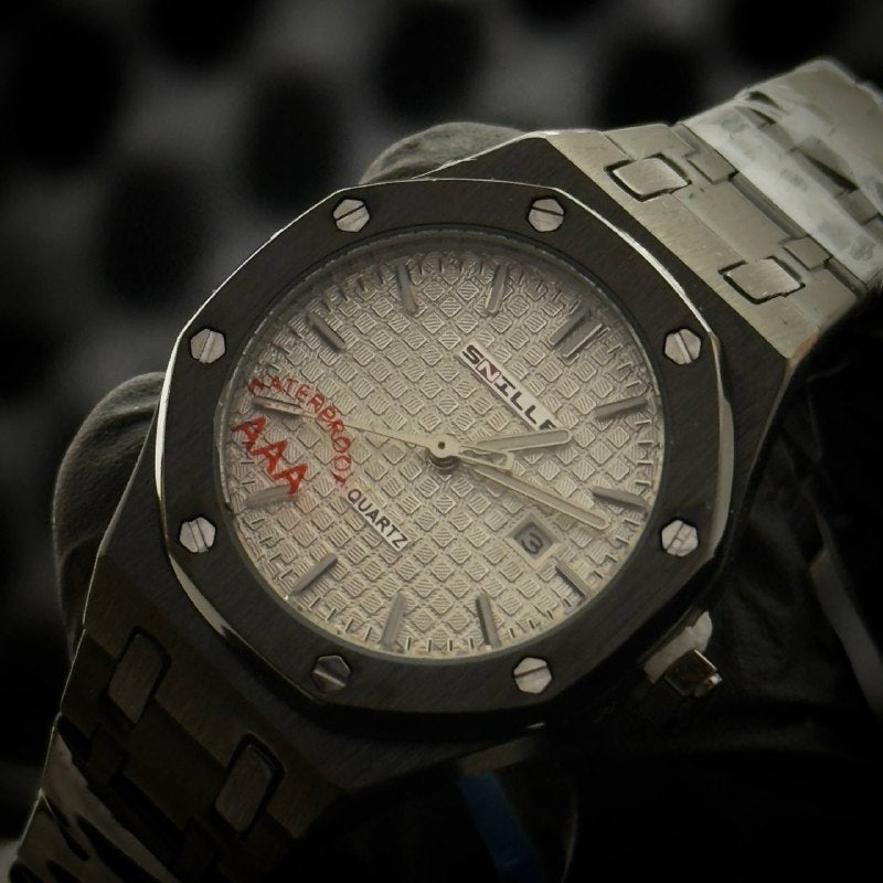 Snille Royal Grid - Silver White (Women)