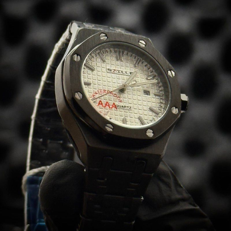Snille Royal Grid - Silver White (Women)