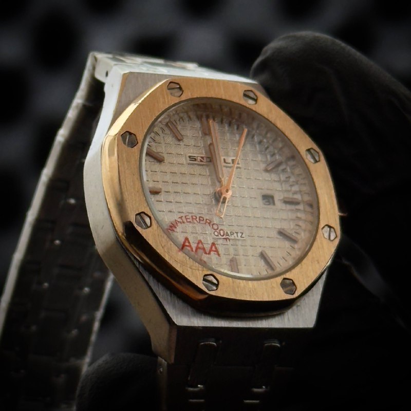 Snille Nautique - (Two-Tone / Silver Dial)