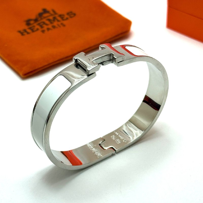 Hermès Clic H — Silver