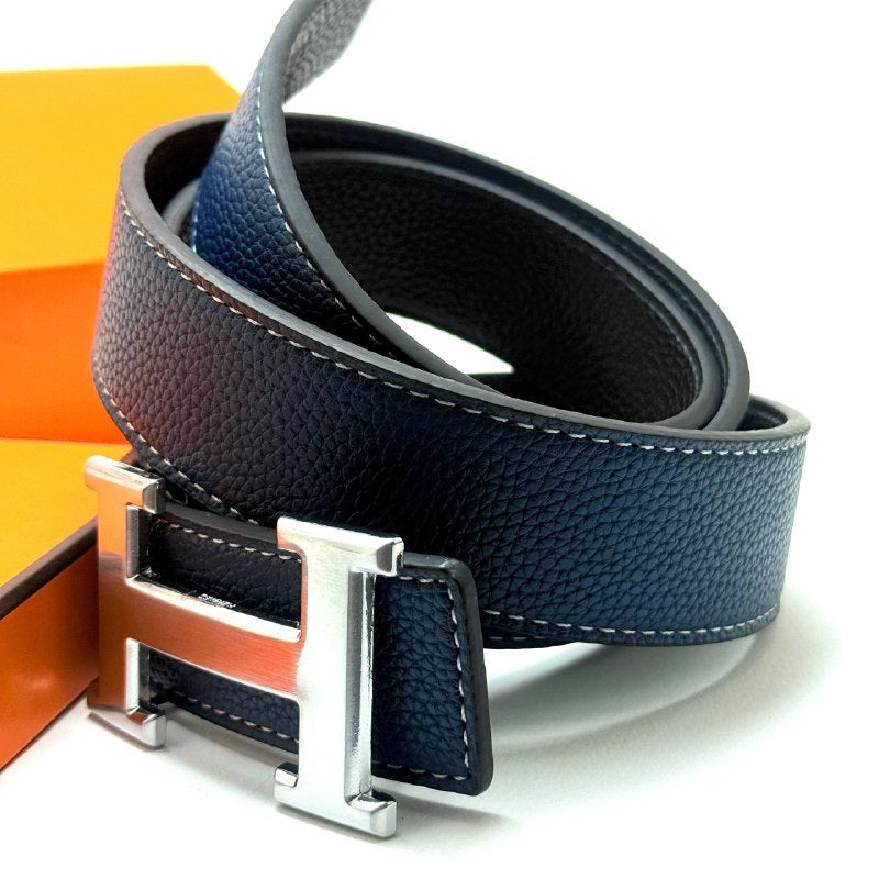 Hermès Constance Belt - Dark Blue