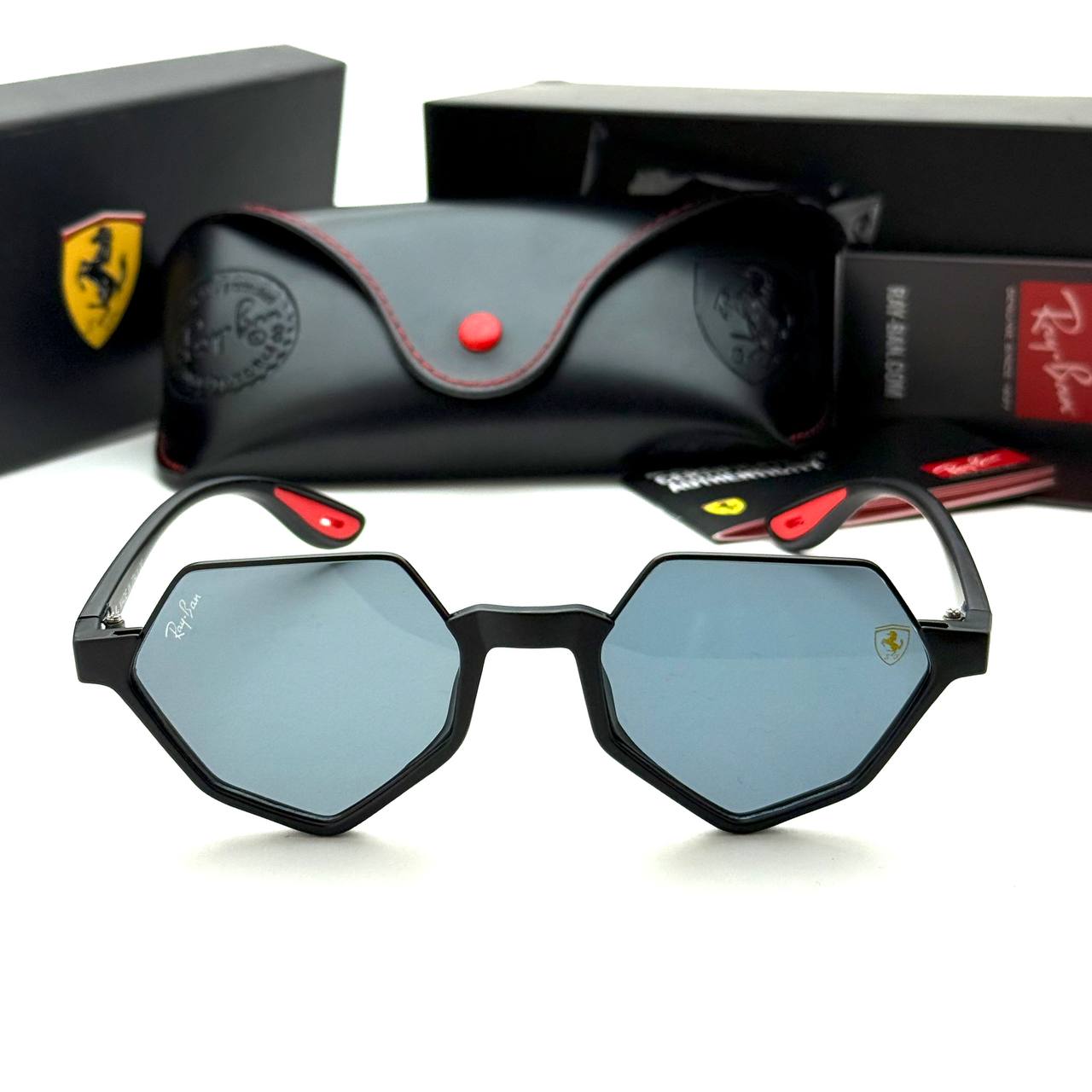 Ray-Ban Ferrari RB3703M – Black Blue