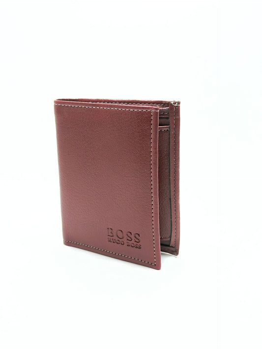 Hugo Boss Leather Wallet – Brown