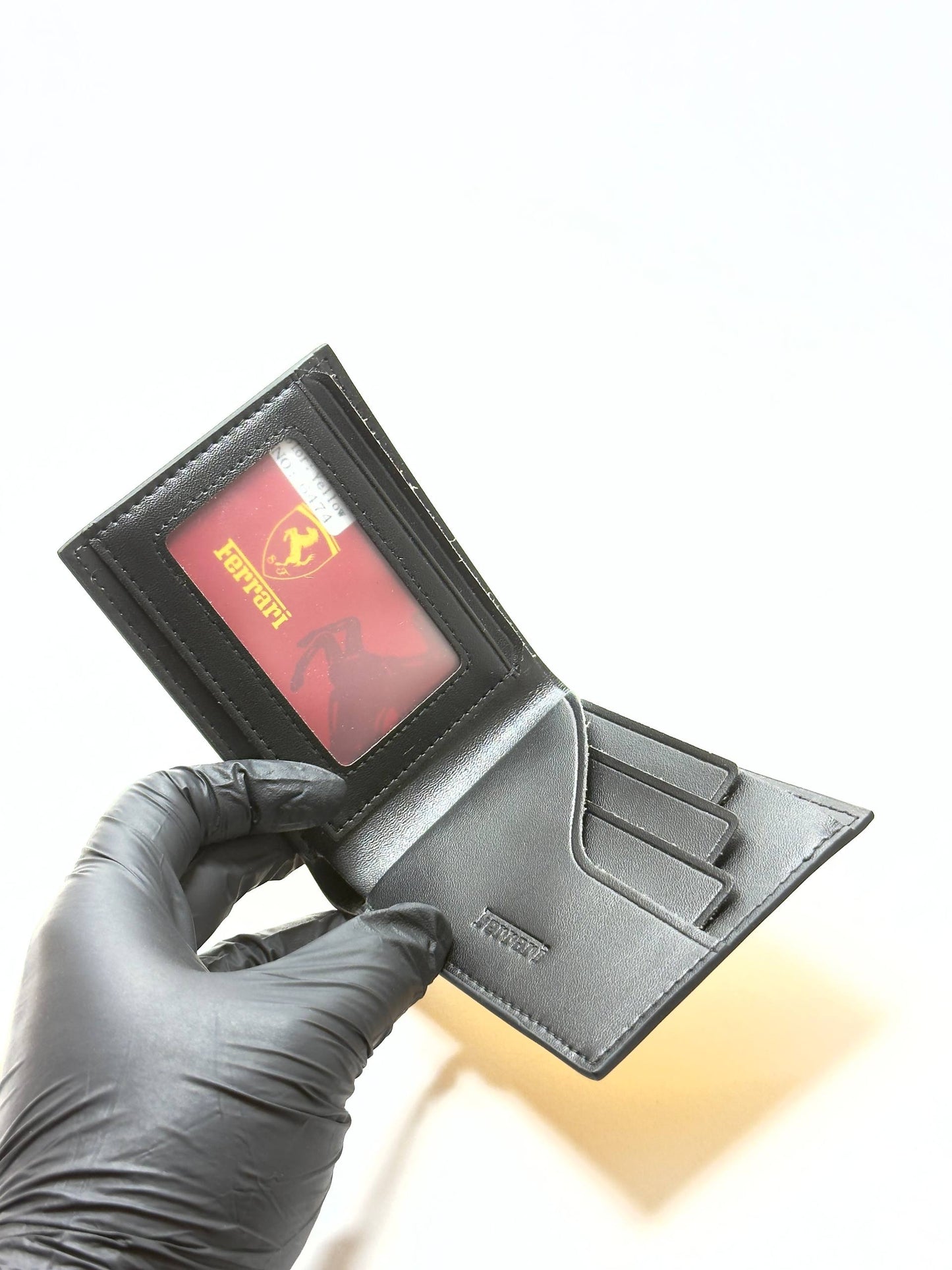 Ferrari Yellow Leather Wallet - Classic Edition