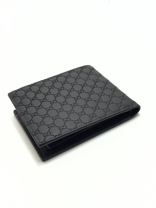 Gucci GG Leather Wallet – Black