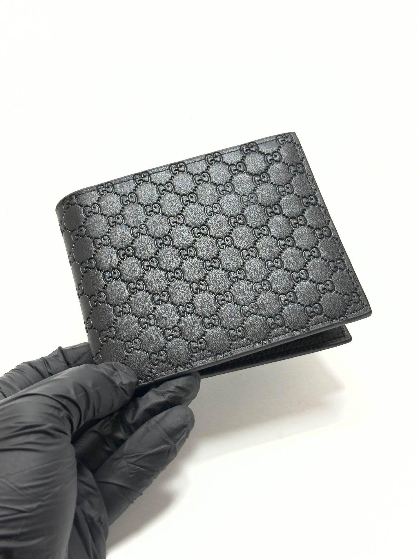 Gucci GG Leather Wallet – Black