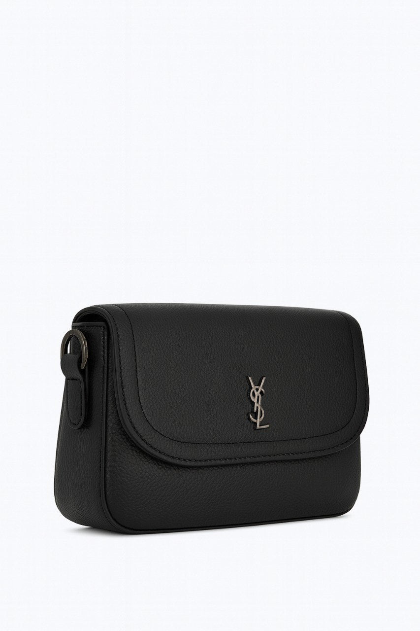 Yves Saint Laurent Clutch Bag – Black Leather