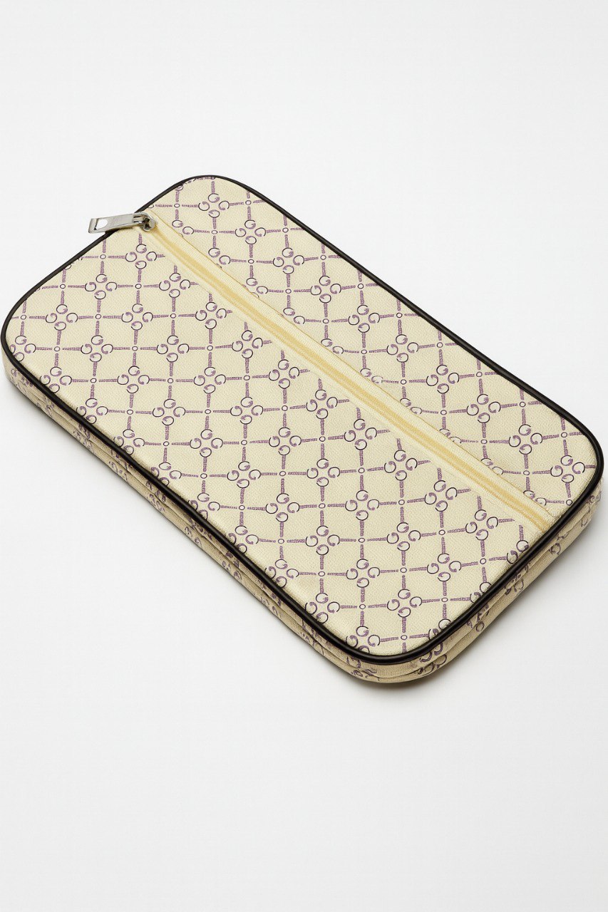 GG Monogram Pouch – Beige
