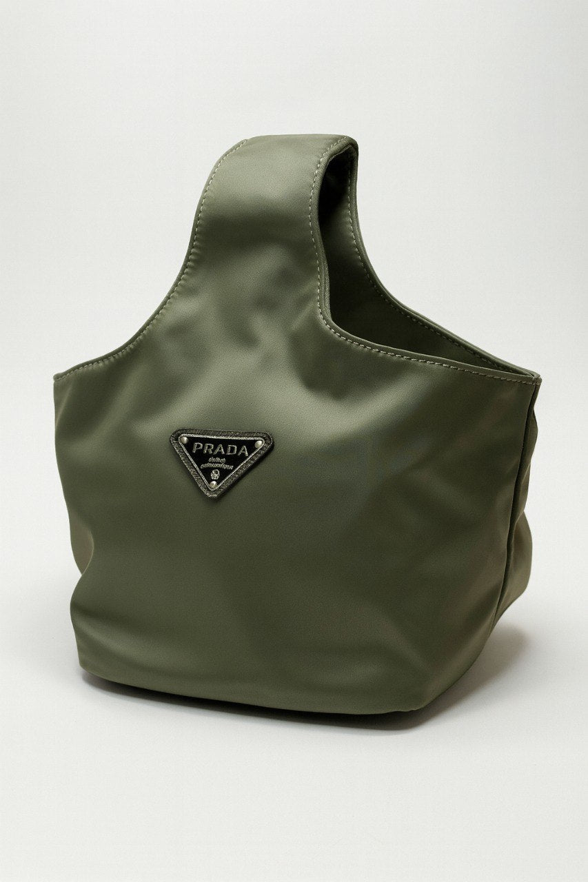 Prada Tote Bag – Olive Green