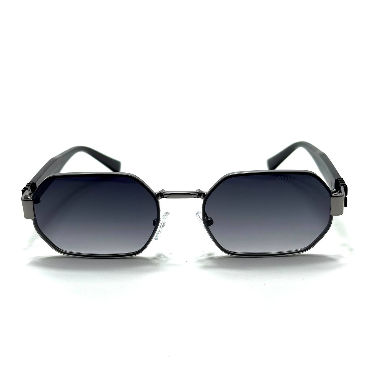 Miu Miu Geometric – Gunmetal / Black