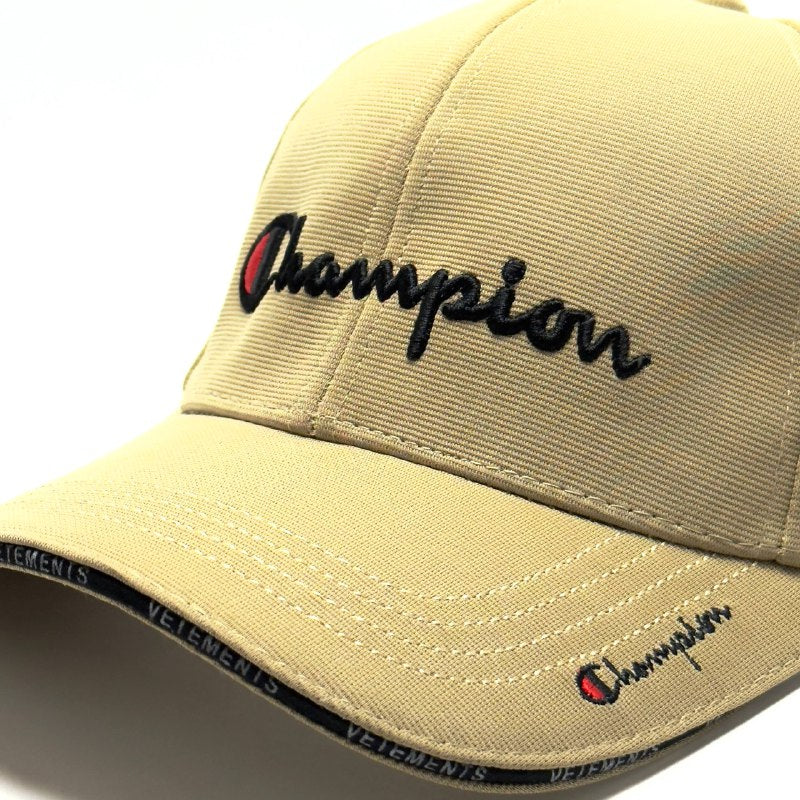 Champion Beige Cap