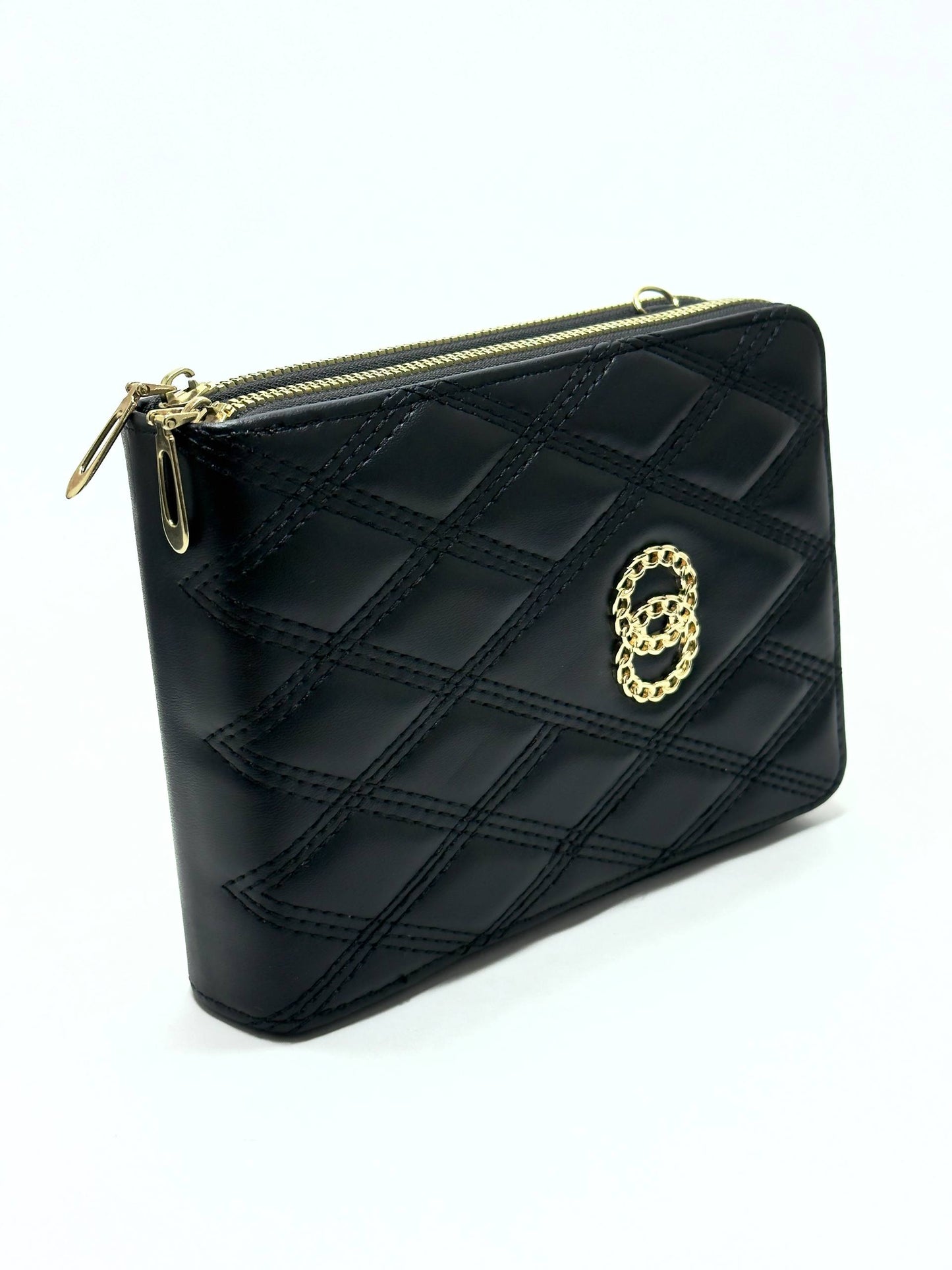 Monaco Quilted Wallet – Double Zip Edition