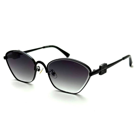 Miu Miu Geometric Gradient – Black Frame / Grey Gradient Lenses
