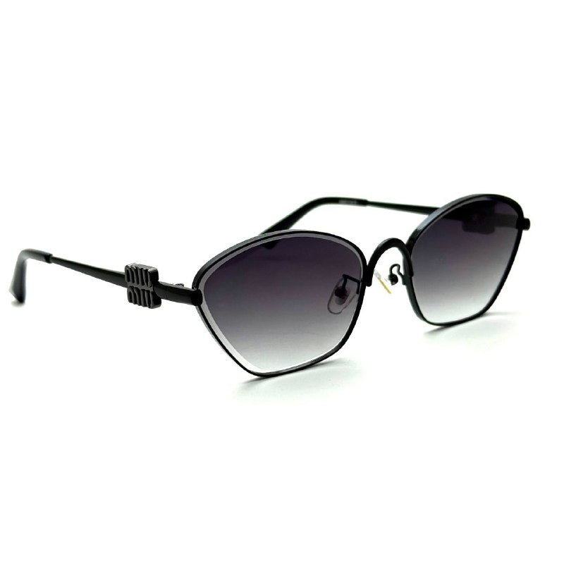 Miu Miu Geometric Gradient – Black Frame / Grey Gradient Lenses