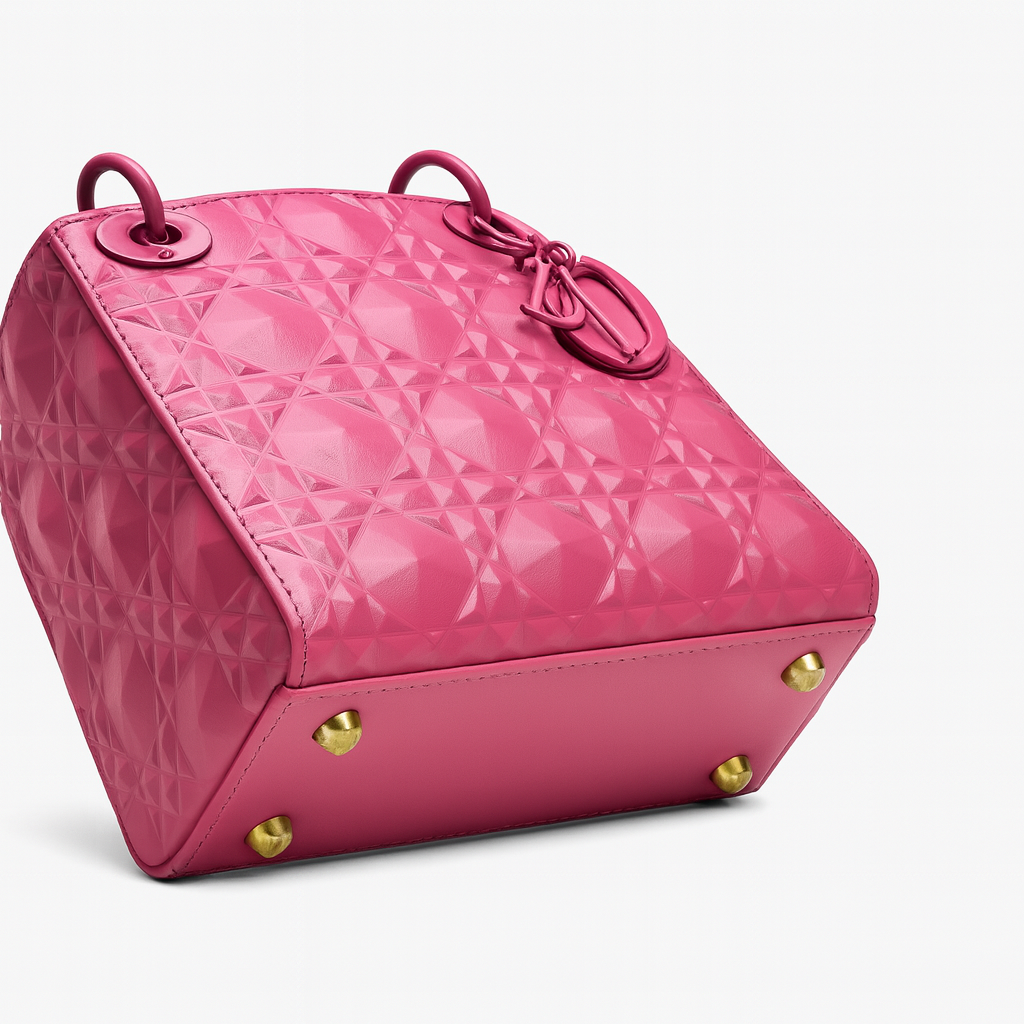 Christian Dior Lady Bag - Hot Pink