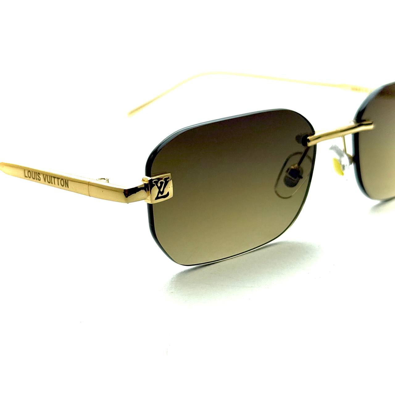 LV Rimless - Gradient Brown