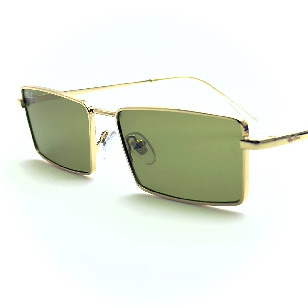 Ray-Ban RB3741 - Gold Frame, Olive Lens