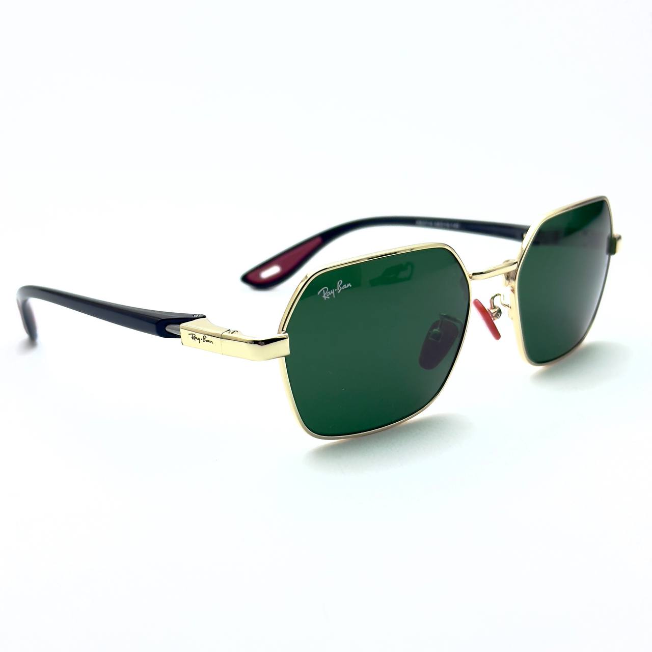 Ray-Ban RB3857 - (Gold Frame / Green Lens)