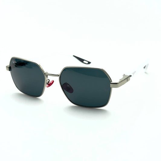 Ray-Ban RB3857 (Silver Frame / Black Lens)