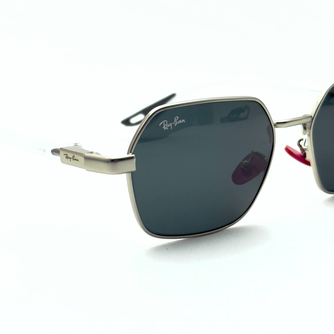 Ray-Ban RB3857 (Silver Frame / Black Lens)