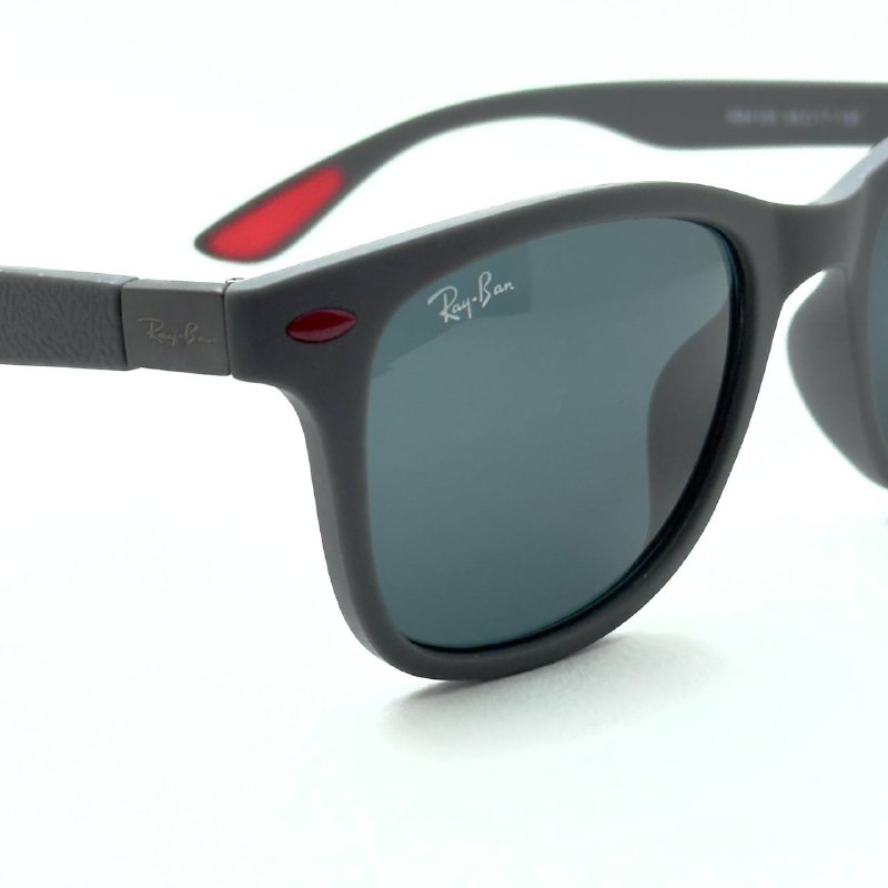 Ray-Ban Ferrari RB4195M - (Matte Grey Frame / Dark Grey Lens)