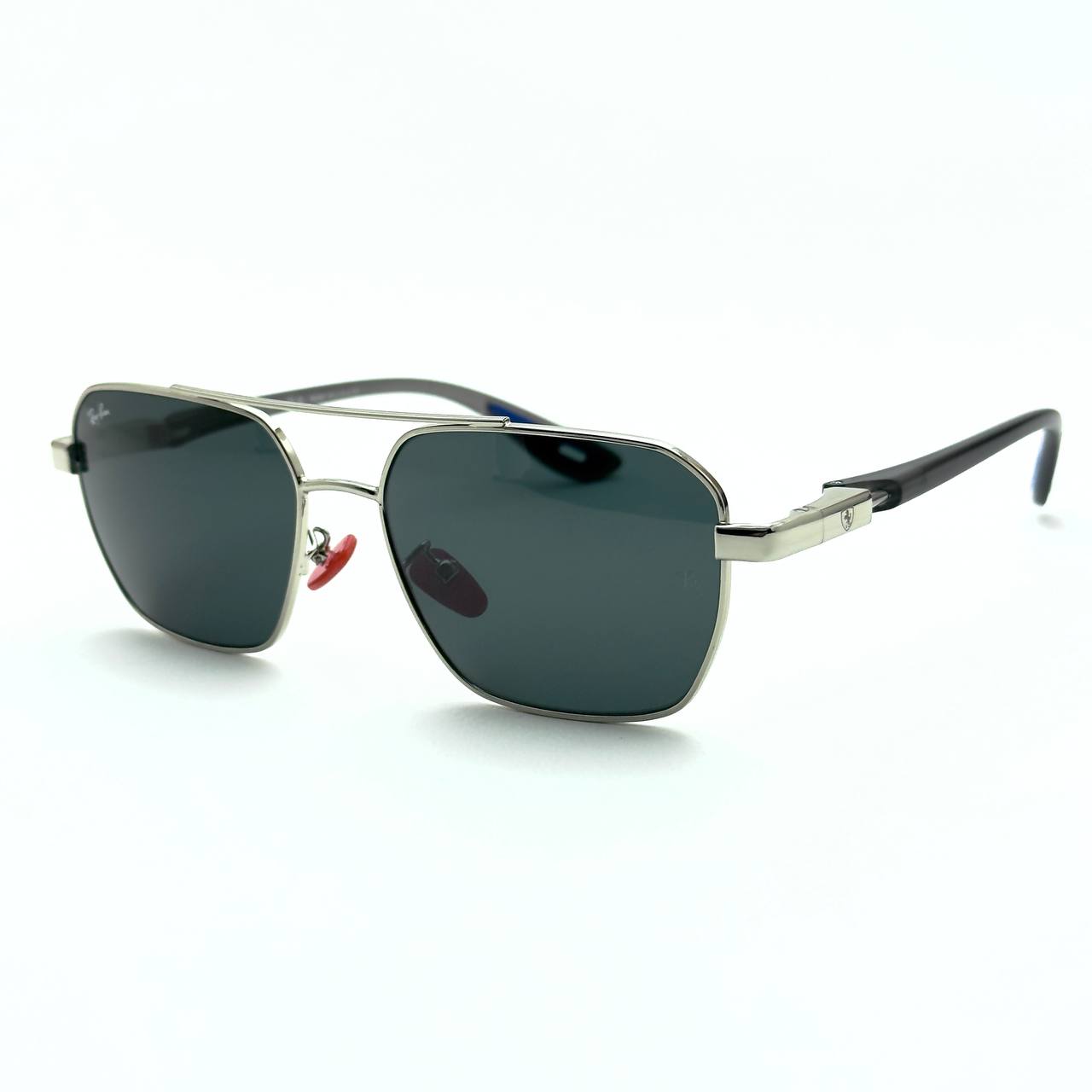 Ray-Ban RB3675M (Silver Frame / Black Lens)
