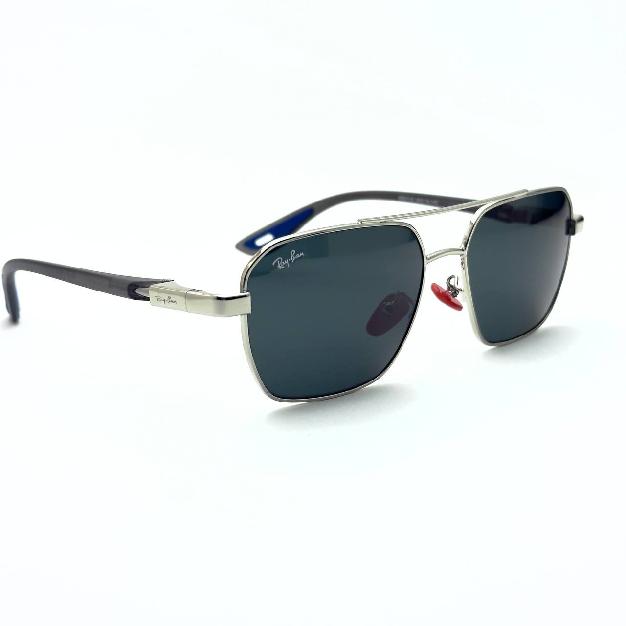 Ray-Ban RB3675M (Silver Frame / Black Lens)