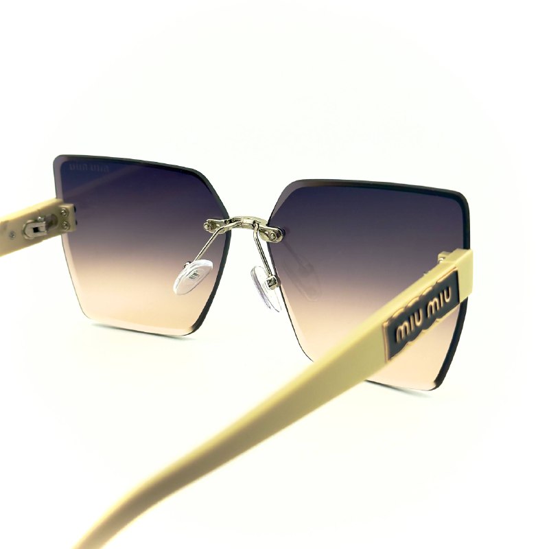 Miu Miu Mirage - Gold / Purple-Brown Gradient Lens