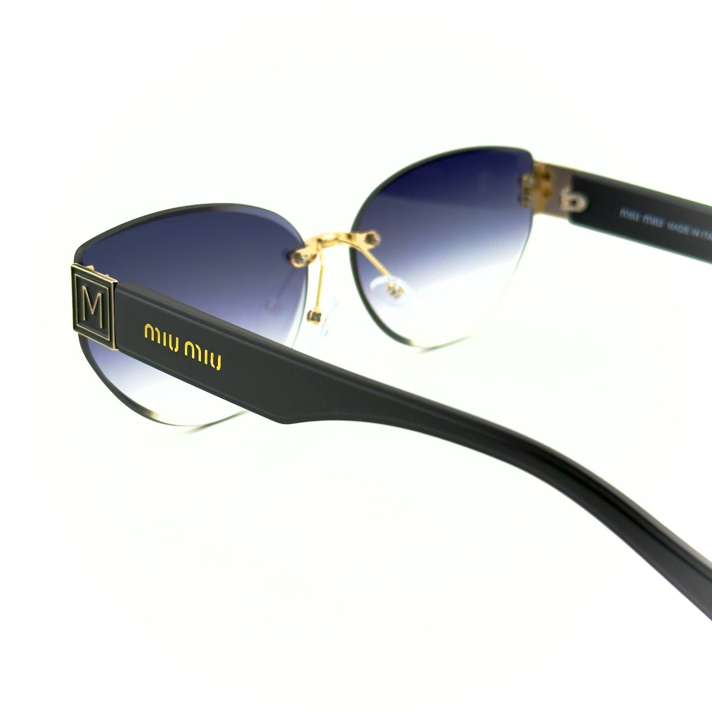 Miu Miu Butterfly - Black Blue