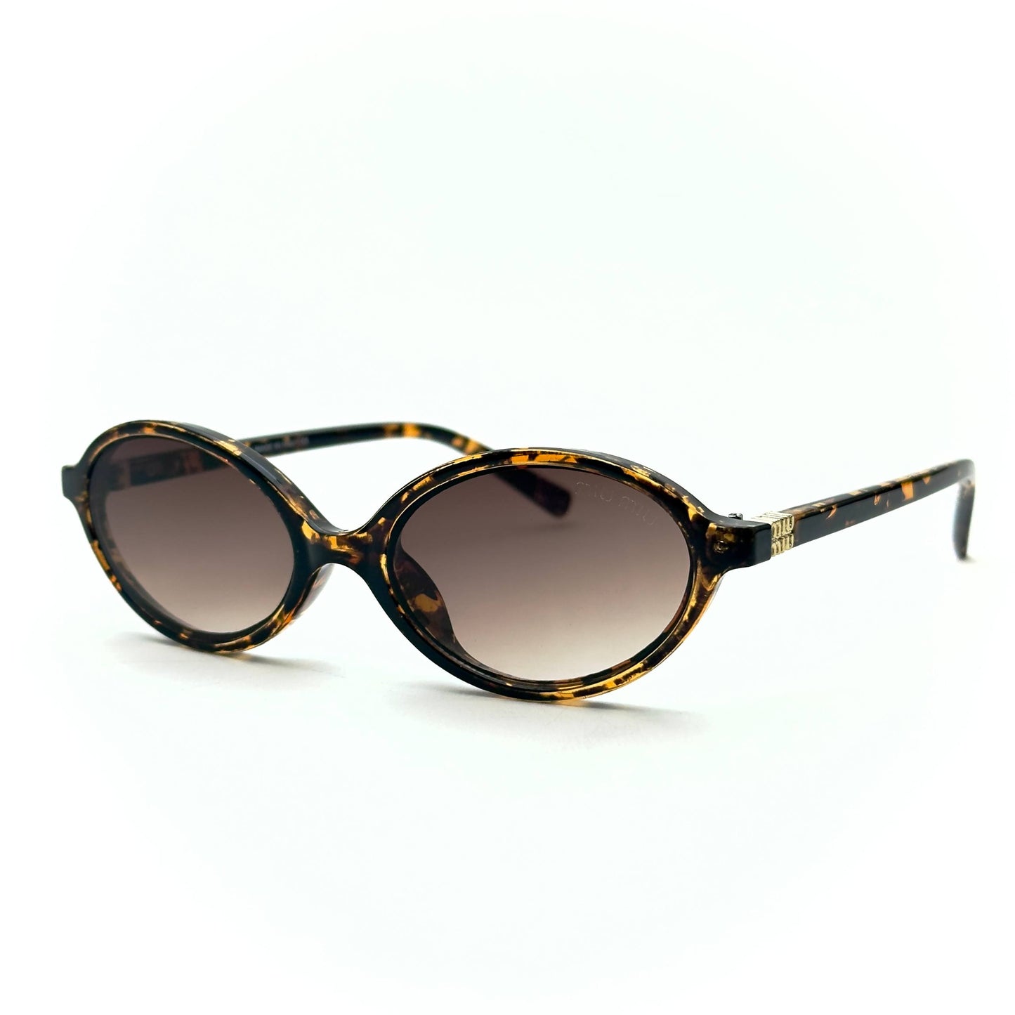 Miu Miu SMU Q10 (Tortoise Brown / Brown Gradient)