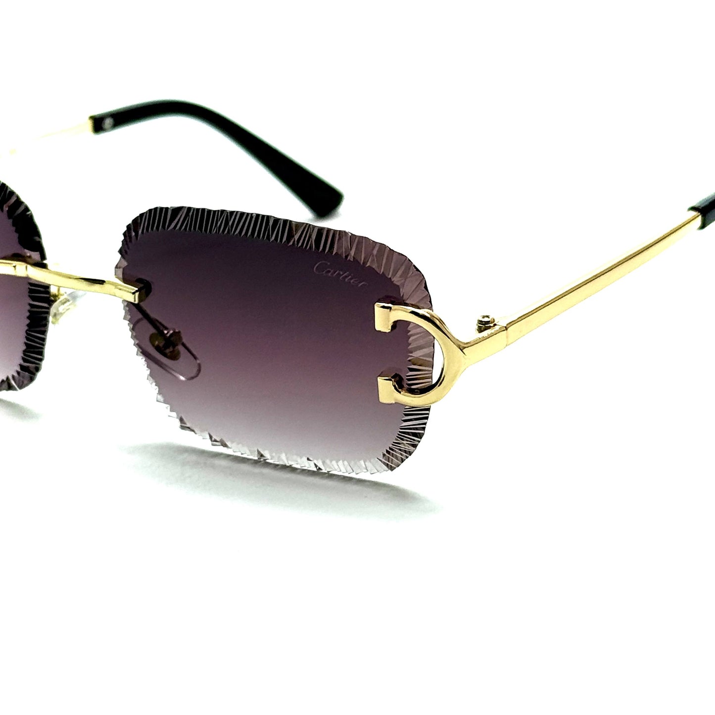 Cartier CT0425S Rimless – Purple Lens