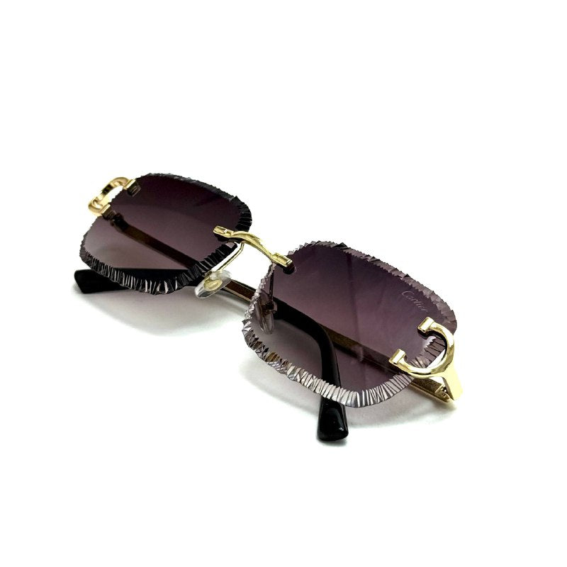 Cartier CT0425S Rimless – Purple Lens
