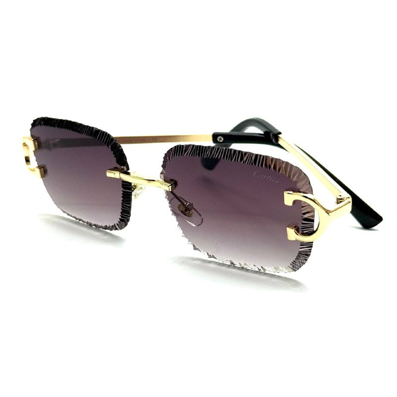 Cartier CT0425S Rimless – Purple Lens