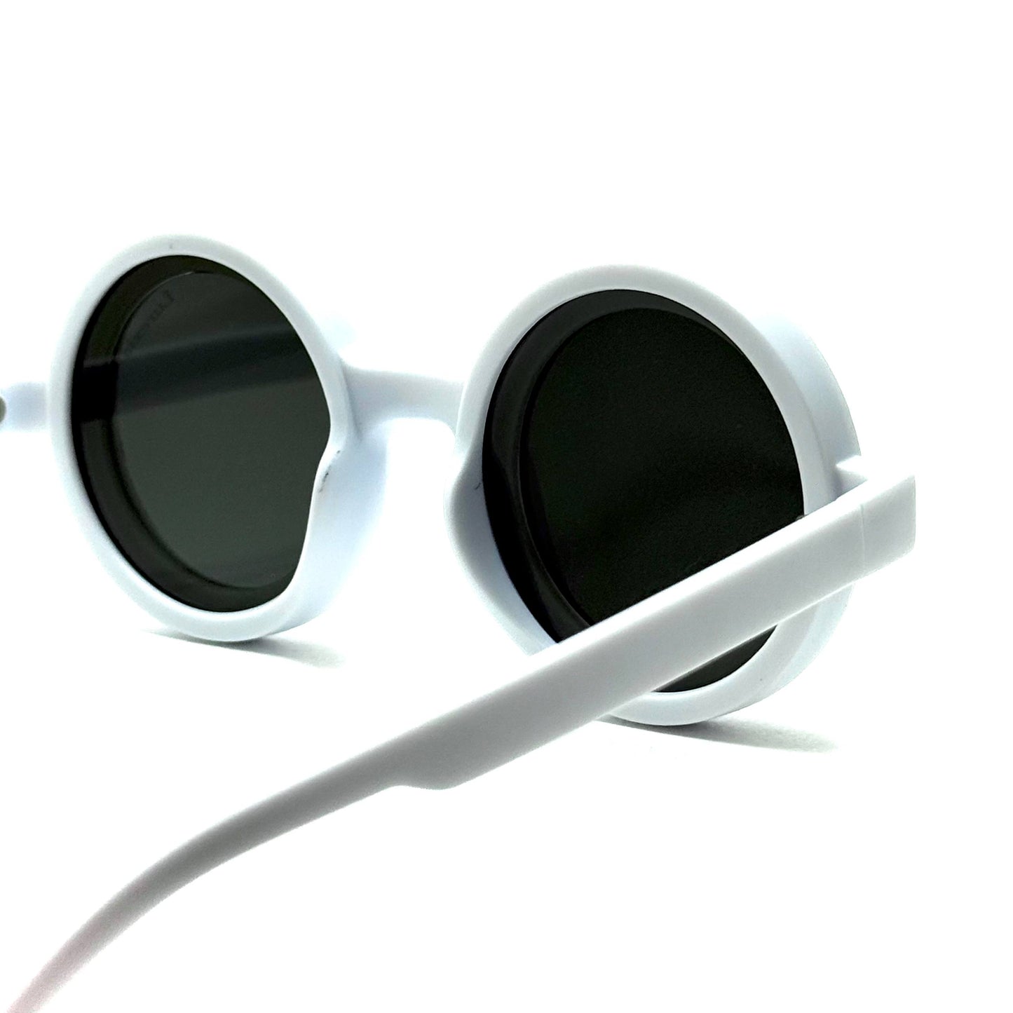 Lurexia Adjustable Sunglasses – White Mirror Polarized