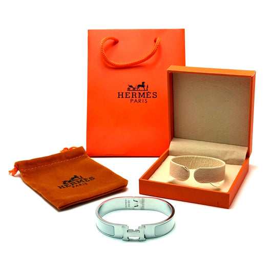 Hermès Clic H — Silver