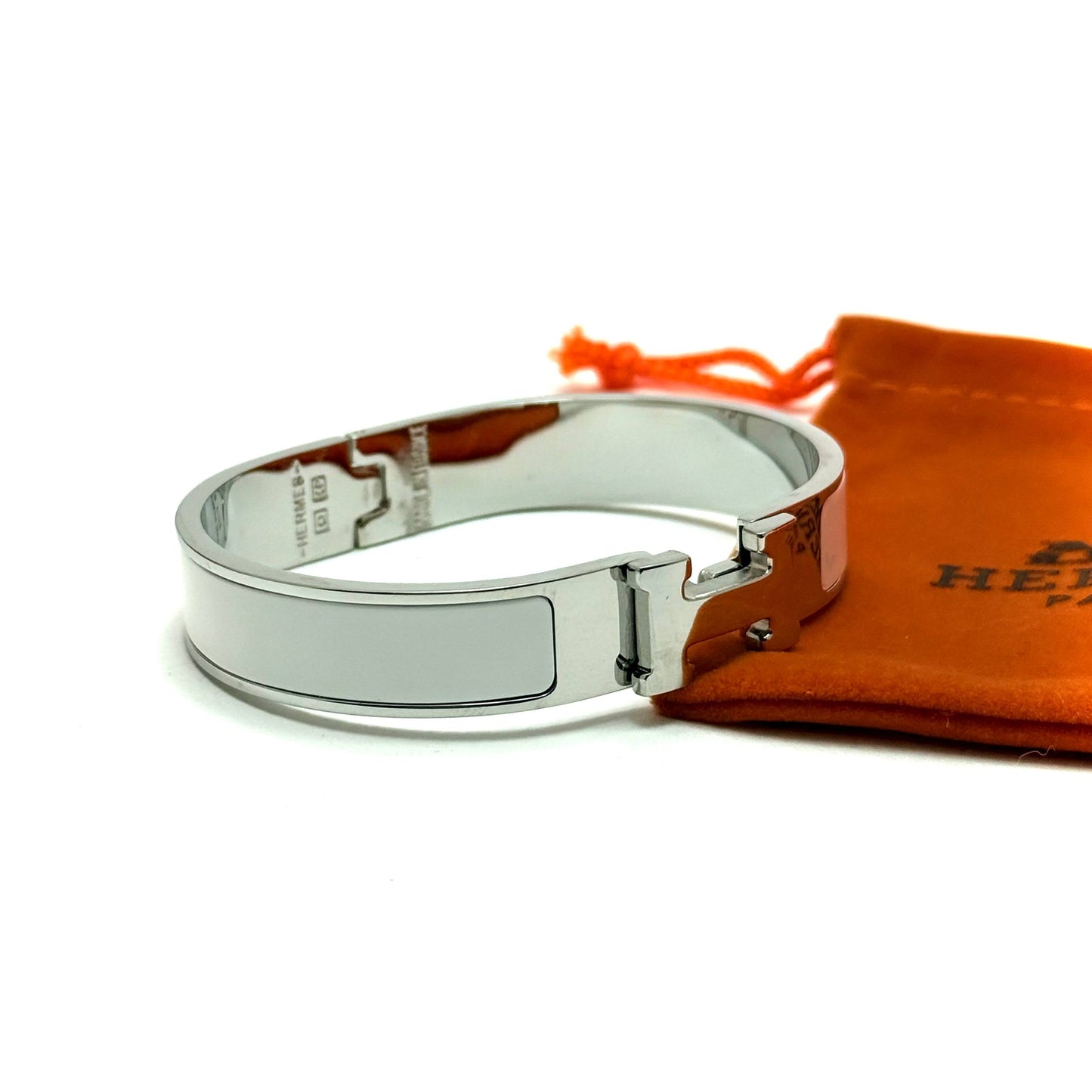 Hermès Clic H — Silver