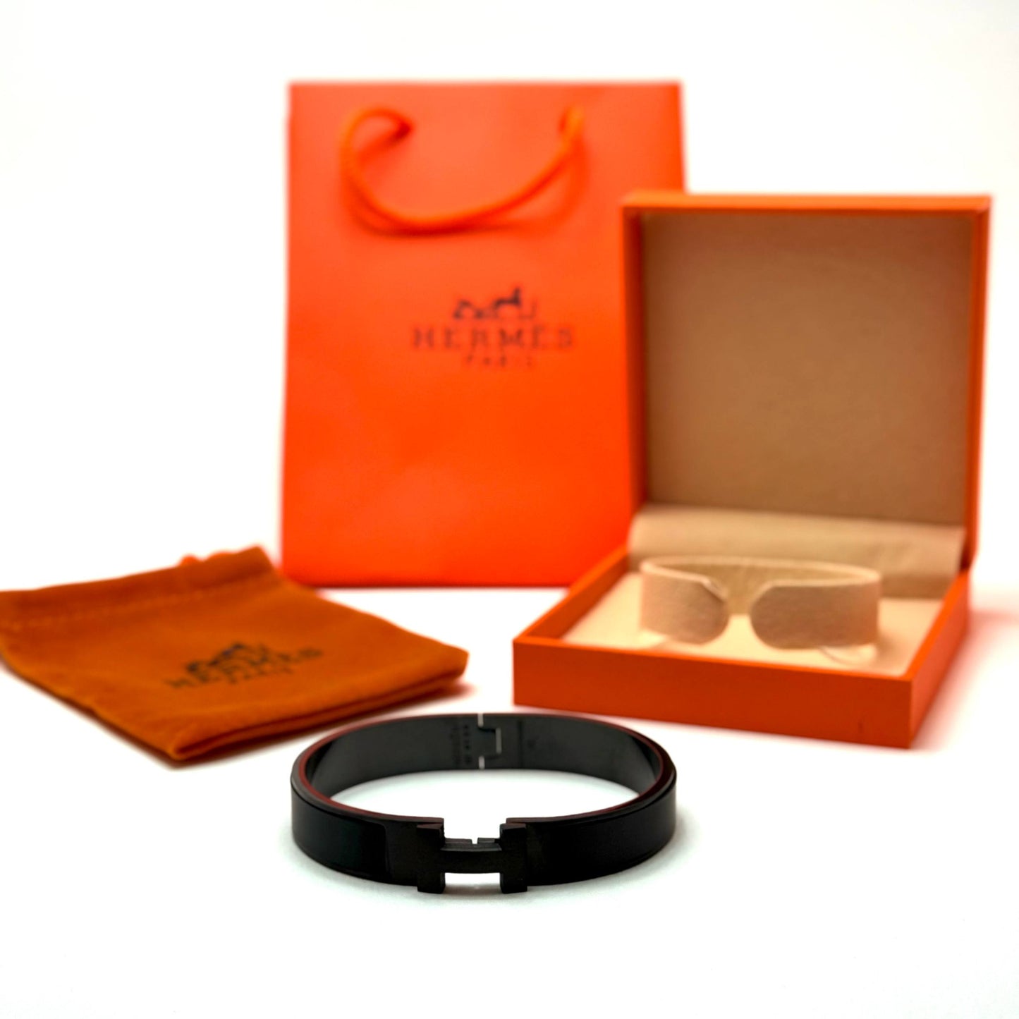 Hermès Clic H — Full Black