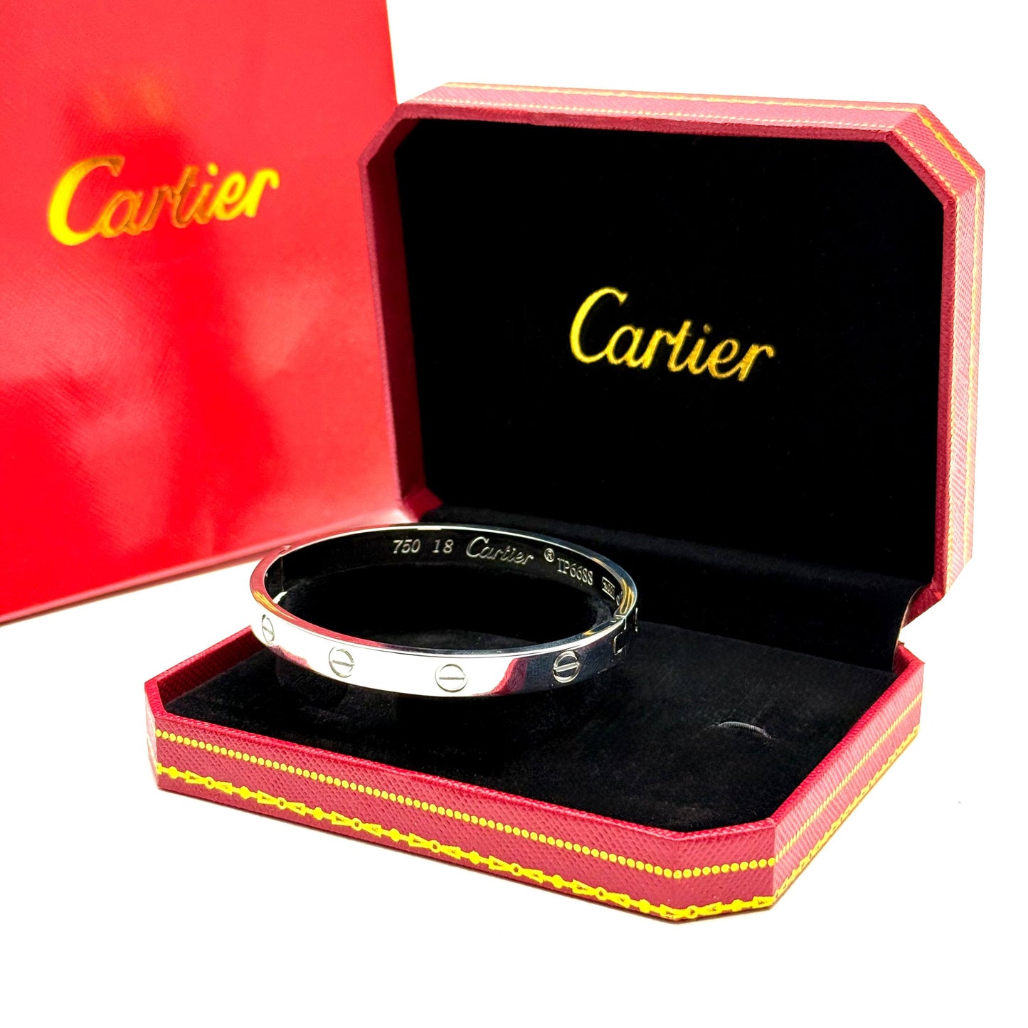 Cartier Love Bracelet — Silver