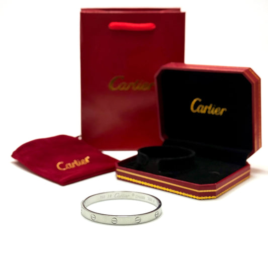 Cartier Love Bracelet — Silver