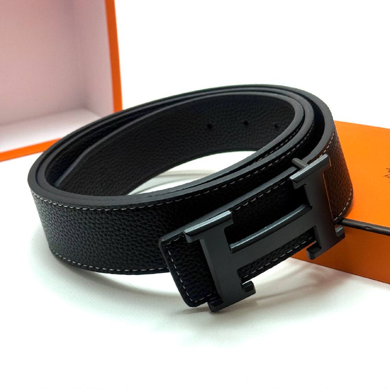 Hermès Constance Belt - Full Black