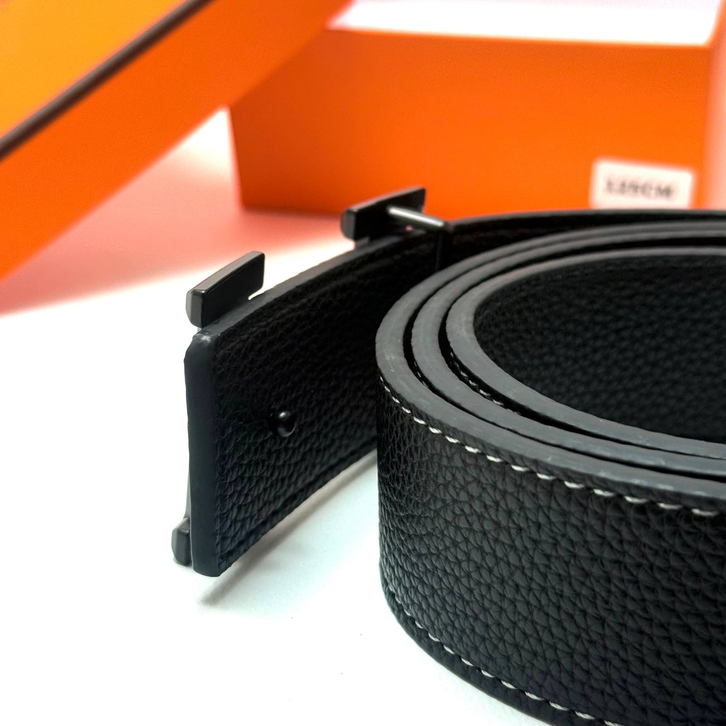 Hermès Constance Belt - Full Black