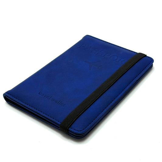 Travel Passport Wallet — Navy