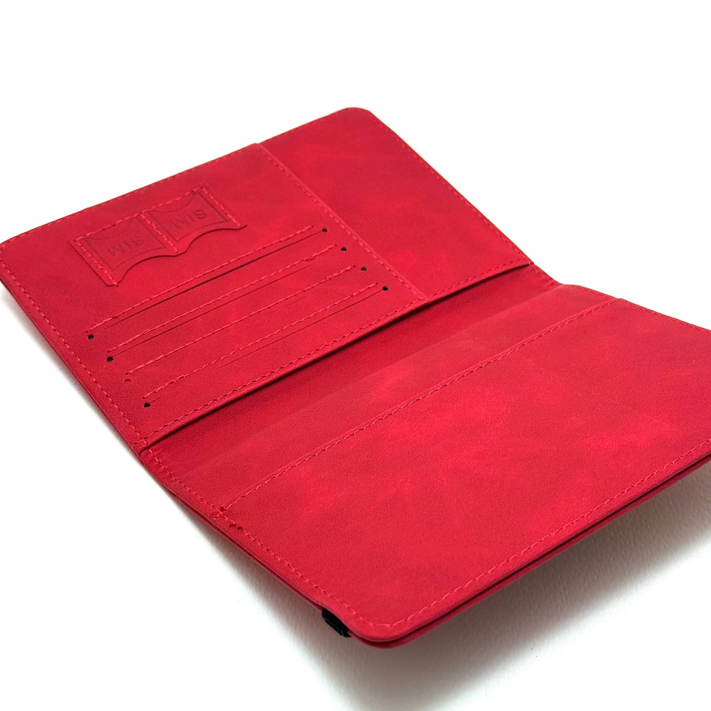 Travel Passport Wallet — Red